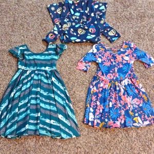 Lot of 2 Dot Dot Smile 3/4 dresses